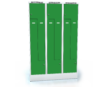 Cloakroom locker Z-shaped doors ALSIN 1920 x 1200 x 500